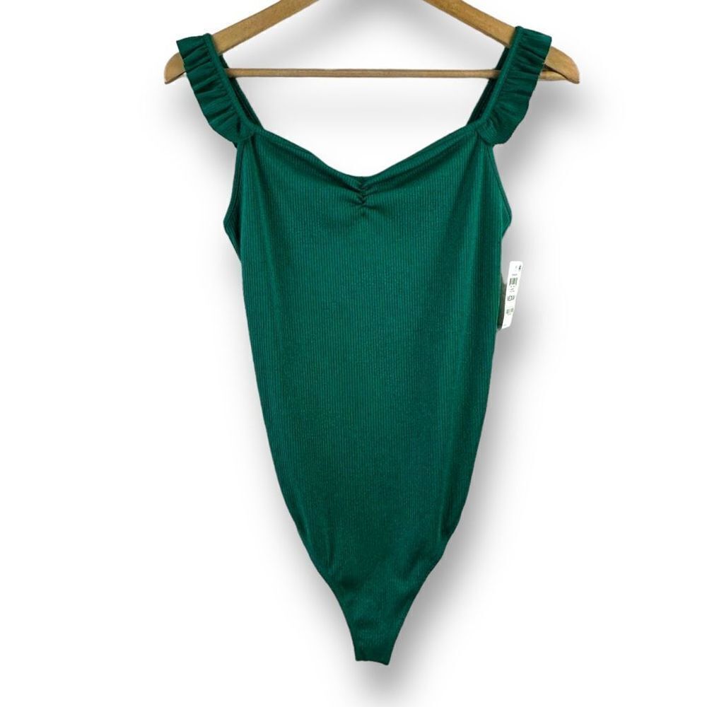 Bar III‎ Ipanema Forest Rain Bodysuit NWT Size M